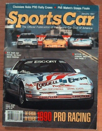 SPORTS CAR 1991 JAN - RACING SEASON IN REVIEW